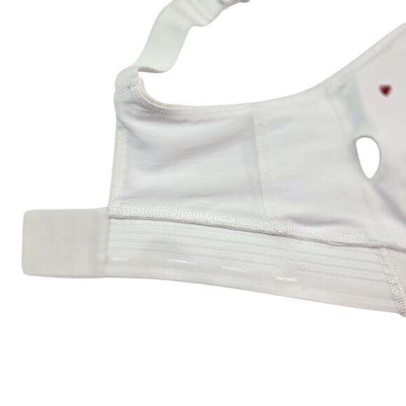 Lorna Jane The Perfect Sports Bra SZ XS White Adjustable Maximum Support LB0355 - Picture 5 of 5